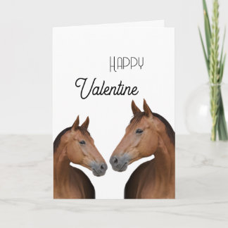 Tarjeta Couple of horses