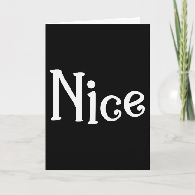 Tarjeta Couples Christmas Naughty Nice Matching Holiday Ma (Anverso)