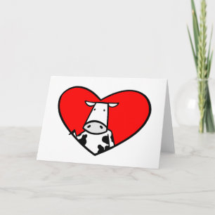 Tarjeta Cow Heart