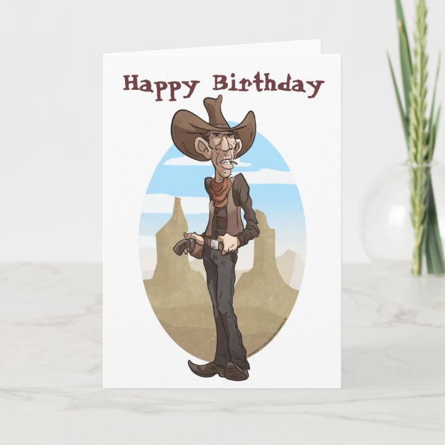Tarjeta Cowboy - Chill (Anverso)