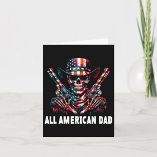 Tarjeta Cowboy de papá americano