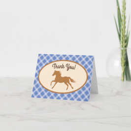 Tarjeta Cowboy Horse Pony Cute Primer Fiesta
