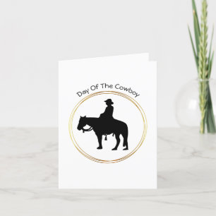 Tarjeta Cowboy Motto Card