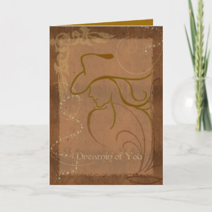 Tarjeta Cowgirl Dreams Sweets Card