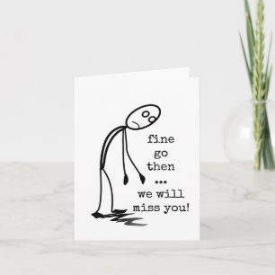 Tarjeta Coworker sale, te echaremos de menos, adiós