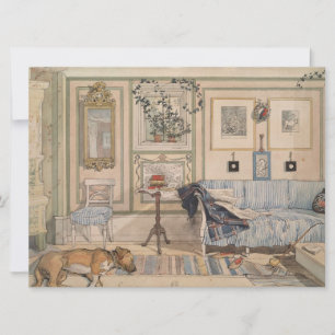 Tarjeta Cozy Corner (por Carl Larsson)