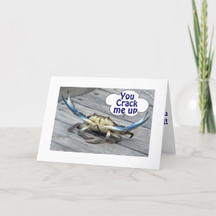 TARJETA CRABS DICE QUE ME HACES EL 50° HUMOR DE CUMPLEAÑOS