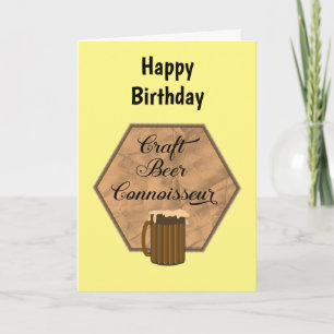 Tarjeta Craft Beer Connoisseur