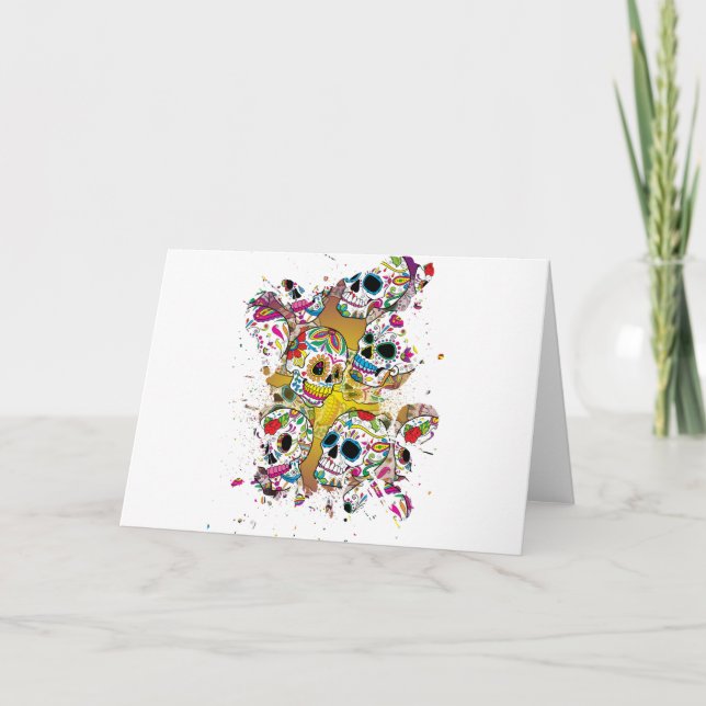 Tarjeta Cráneos del azúcar (Anverso)