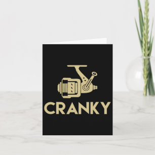 Tarjeta Cranky Graciosa Ideas De Regalo Para Pescar Pescad