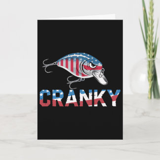 Tarjeta Cranky Usa Crankit Pesca Día del Padre 