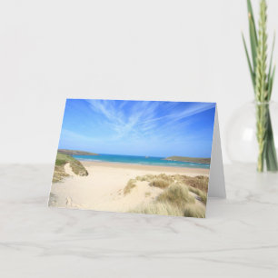 Tarjeta Crantock Bay