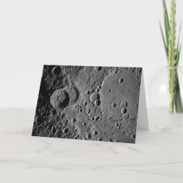 Tarjeta Cráteres lunares Artemis II