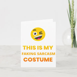 Tarjeta Crayon Scary Box Halloween Sencillo Costume Pareja