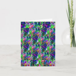 Tarjeta Crazee squiggly garden...