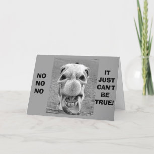 TARJETA CRAZY CAMEL COMEDIAN DICE QUE NO PUEDES SER "40"