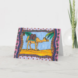 Tarjeta Crazy Camel Greet Card