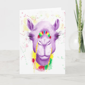 Tarjeta Crazy Camel Greetings Card