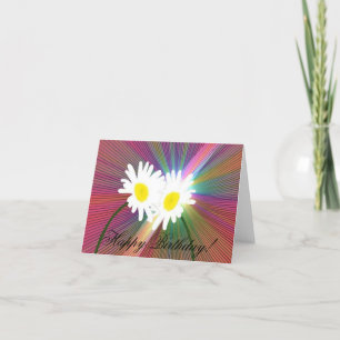 Tarjeta Crazy Daisys