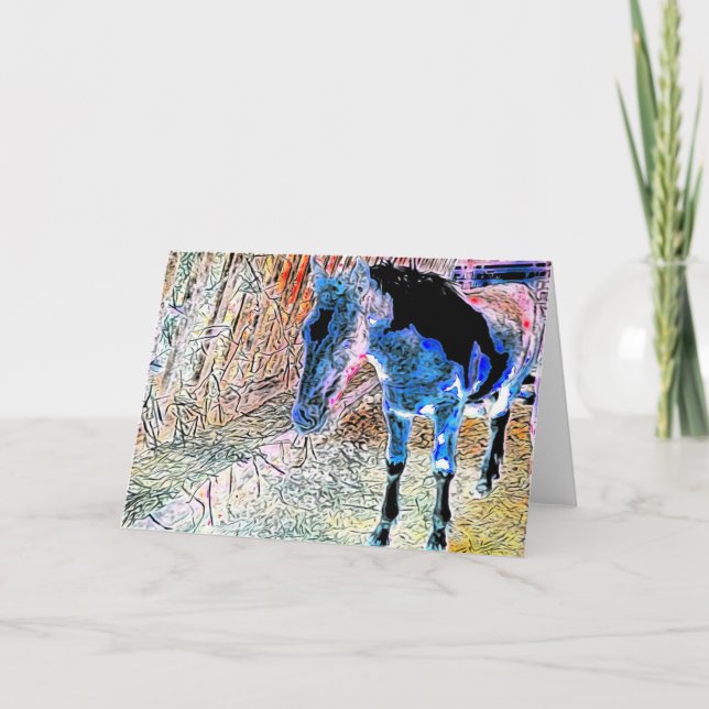 Tarjeta Crazy Foal (Anverso)