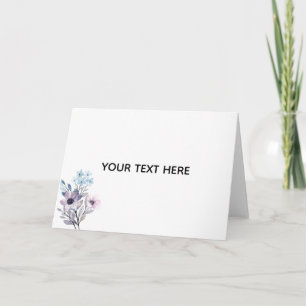 Tarjeta Crea Tu Propia Floral 