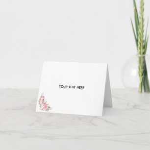 Tarjeta Crea Tu Propia Floral 