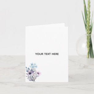 Tarjeta Crea Tu Propia Floral 
