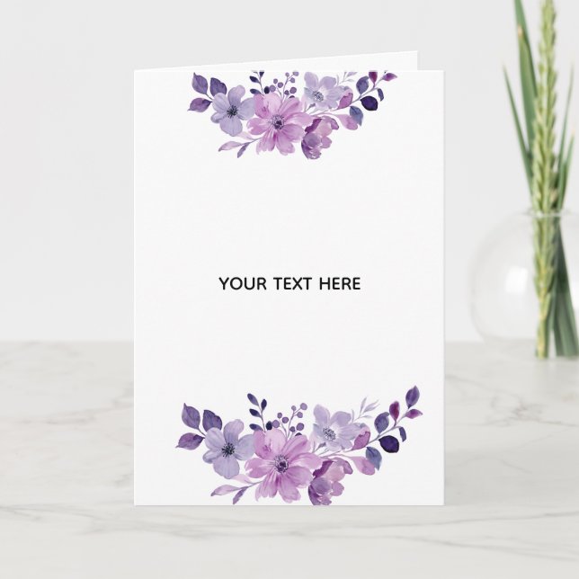 Tarjeta Crea Tu Propia Floral (Anverso)