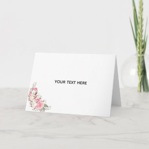 Tarjeta Crea Tu Propia Floral 