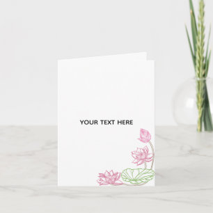 Tarjeta Crea Tu Propia Floral
