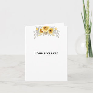 Tarjeta Crea Tu Propia Floral