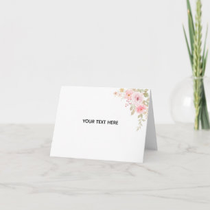 Tarjeta Crea Tu Propia Floral