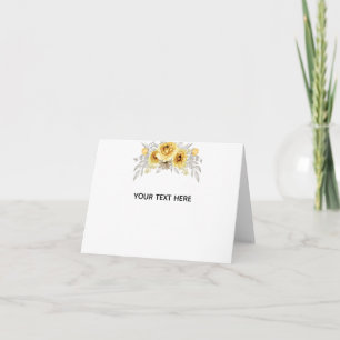Tarjeta Crea Tu Propia Floral