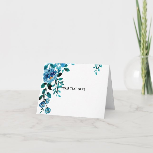 Tarjeta Crea Tu Propia Floral (Anverso)