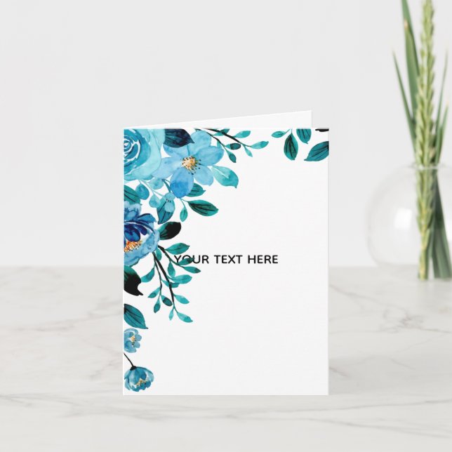 Tarjeta Crea Tu Propia Floral (Anverso)