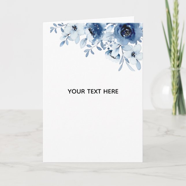 Tarjeta Crea Tu Propia Floral (Anverso)