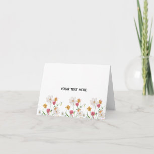 Tarjeta Crea Tu Propia Floral 
