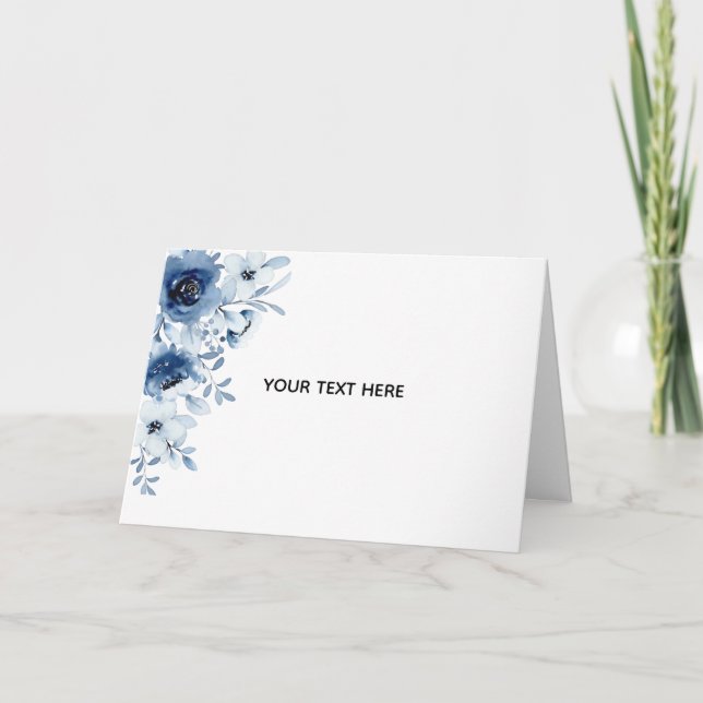 Tarjeta Crea Tu Propia Floral (Anverso)