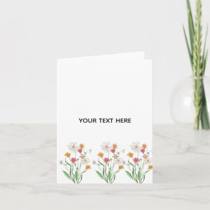 Tarjeta Crea Tu Propia Floral 