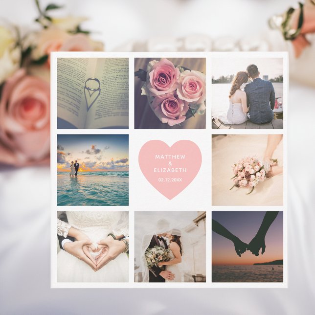 Tarjeta Crea tu propia foto de aniversario de Boda recién  (Subido por el creador)