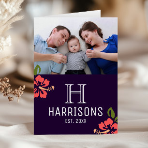 Tarjeta Crea tu propia foto familiar personalizada