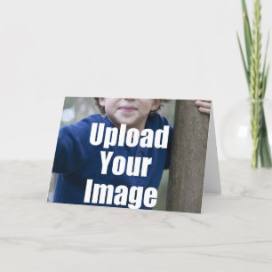 Tarjeta Crea tu propia foto-taza personalizada de niño