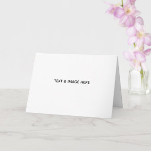 Tarjeta Crea tu propio blanco