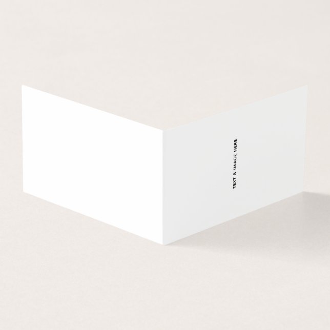 Tarjeta Crea tu propio blanco (Exterior)