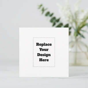 Tarjeta Crea tu propio blanco 