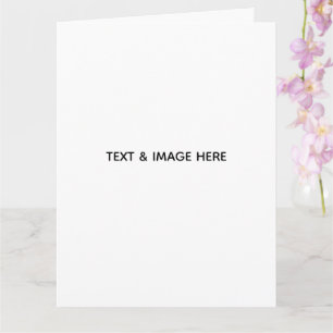 Tarjeta Crea tu propio blanco