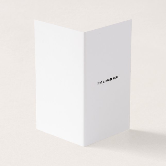 Tarjeta Crea tu propio blanco (Exterior)