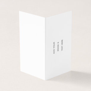 Tarjeta Crea tu propio blanco 