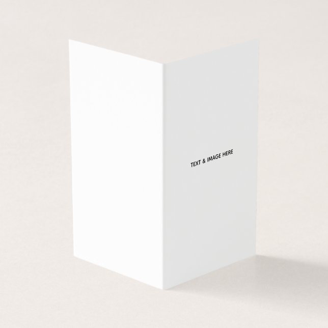Tarjeta Crea tu propio blanco (Exterior)