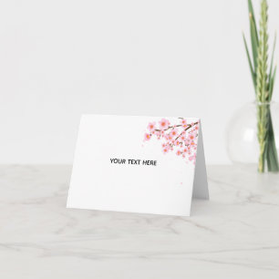 Tarjeta Crea tu propio borde floral colorido 